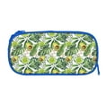 thumbnail image 3 of Vsdgher Green Tropical Print Large Capacity Pencil Case Pouch with Zipper, Portable Aesthetic Big Capacity Pencil Cases Pen Office Travel Stationery Bag, 3 of 8