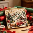 thumbnail image 5 of DIY Christmas Pearl Diamond Painting Art Kit with Frame, Santa Pearl Beads Art Craft for Adults Beginners, Gemstone Diamond Dots Beads for Home Wall Decor(C), 5 of 5