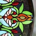 thumbnail image 5 of RADIANCE Goods Tiffany-Style Victorian Stained Glass Window Panel 26" Width, 5 of 8