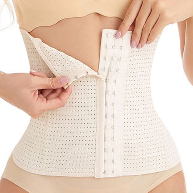 Corsé de cintura adelgazante para mujer, Faja moldeadora de Abdomen, entrenador de cintura posparto, Correa moldeadora de cuerpo, recortadora de Abdomen