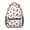 Football and Hockeyball, variant on Football and Rugby Green Pattern Backpack for School, Cute School Bag with Adjustable Shoulder Straps and Padded Back, 15.3"x11"x6.7"