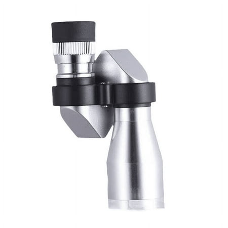 8x20 Mini Pocket Metal Corner Telescope Outdoor Waterproof Portable Travel Mountaineering Viewing Monocular Telescope (A)
