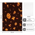 thumbnail image 2 of 2 Pcs Funny Kitchen Towels,Orange Halloween Spooky Elements Microfiber Dish Towels,Kitchen Tea Towels,Kitchen Towel Set (18" X 26"), 2 of 7