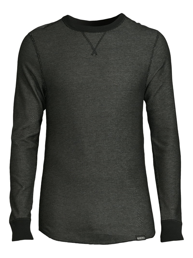 Hanes Originals Men's Raschel Reversible Knit Thermal Top, Sizes S