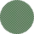 thumbnail image 1 of Ahgly Company Machine Washable Indoor Round Transitional Light Green Area Rugs, 8' Round, 1 of 7