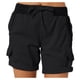thumbnail image 2 of Pantalones casuales de pierna ancha para mujer, tallas grandes - Cintura alta, patchwork, ropa de verano, 2 of 4