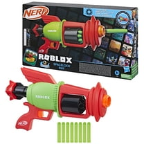 Nerf Roblox Build A Boat For Treasure: Spacelock Ray Blaster, Redeem Exclusive Virtual Item, 8 Darts
