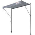 thumbnail image 7 of 78" Manual Retractable Patio Awning - Adjustable Sunshade with Privacy Curtain - UV80+ Protection - No-Drill Installation for Doors, Windows, Balconies, 7 of 7
