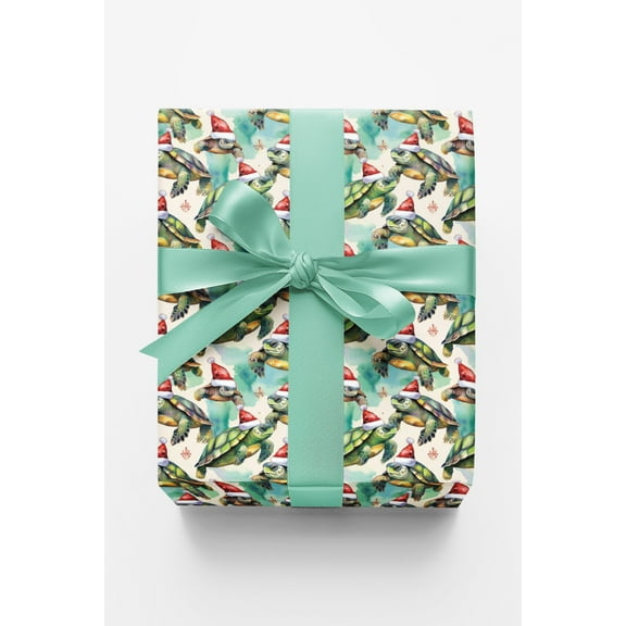 London Penny Premium Wrapping Paper - Shell-abrate the Holidays