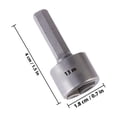 thumbnail image 4 of CTIRCHIU 9 Pcs Socket Kit Impact Driver Tool Silver for DIY Enthusiast and Mechanic, 4 of 7