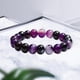 thumbnail image 5 of Brazalete de abalorios Redondo Unisex Joyas 10mm Clásico para Regalos violeta Yuyangstore Pulsera de cuentas, 5 of 8