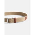 thumbnail image 2 of Wonder Nation Boys Tan Stretch Woven Belt, Sizes S-L, 2 of 3
