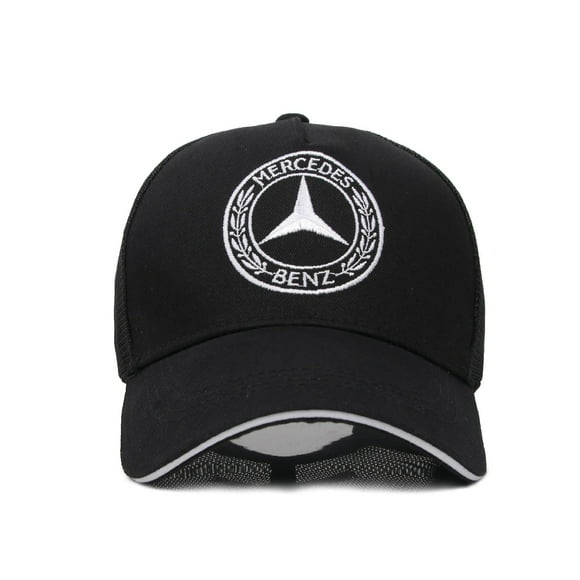 Mercedes embroidered car logo 2022 new mesh cap baseball cap f1 racing cap sunshade sports cap