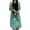 Green, variant on Women Dress Summer Vacation Floral Print Chiffon Sleeveless Maxi Dresses Loose Ladies Cardigan Two Piece Sets Sundress