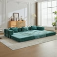 thumbnail image 3 of Weetoo Sleeper Sofa Bed 3 Seat Convertible Sectional Sofa Couch with Pillows for Living Room, 3 of 9