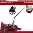 thumbnail image 1 of American Shifter  4L80E Shifter Kit Black 16 in. Trim Kit Push Button Cap Black Boot Billet Knob for F2B54, 1 of 1