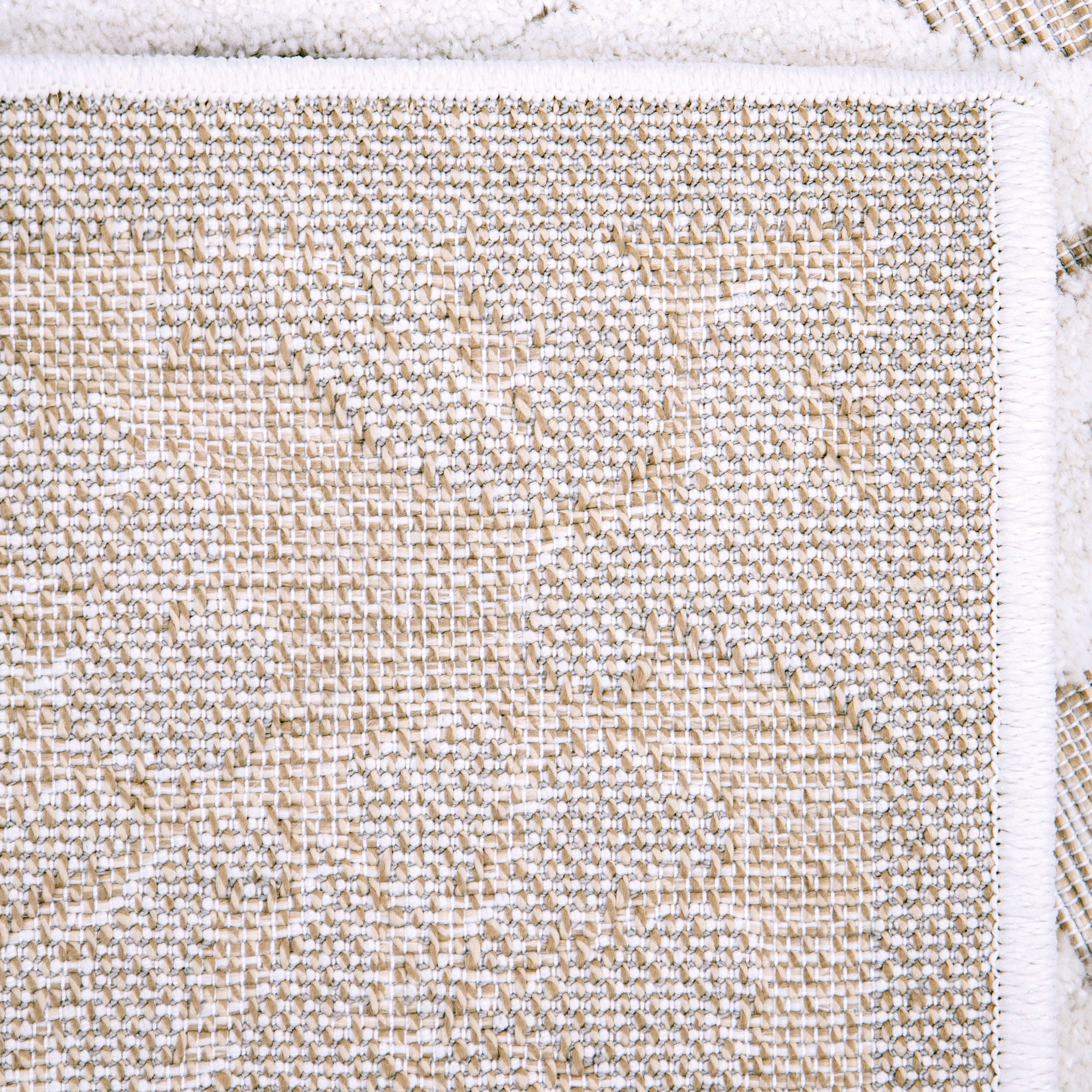 My Texas House Charlotte 9' X 13' Natural Driftwood Floral Area Rug