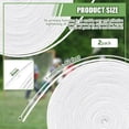 thumbnail image 3 of 2 Pcs 92ft 4mm Lacrosse Goal Net Lacing Cord Durable Lacing Rope Goal Net for Youth Collegiate, Easy Installation for Backyard, Garden, Playground, Soccer Goals Replacement Frame Not Included, 3 of 6