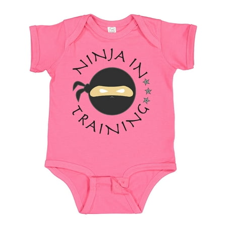 

Inktastic Ninja in Training Gift Baby Boy or Baby Girl Bodysuit