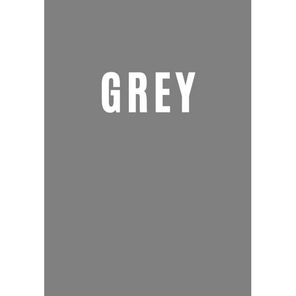 Color: Grey: A decorative book for coffee tables, bookshelves and interior design styling: Stack color decor books to add design to any room. Colorful decorative book ideal for your own home or as a g