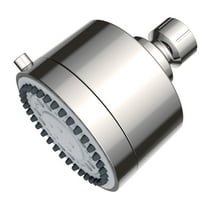 Kingston Brass KX8756 Vilbosch 3-Inch Round 5-Function ABS Shower Head in Polished Nickel