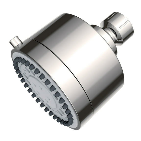 Kingston Brass KX8756 Vilbosch 3-Inch Round 5-Function ABS Shower Head in Polished Nickel