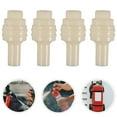 thumbnail image 6 of WHAMVOX 6Pcs Metal Fire Extinguisher Nozzle for Firefighting with Water-based Spraying Light Yellow 2.16X1.18X1.18in, 6 of 8