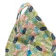 thumbnail image 5 of Botanical Lounger Chair Bag, Exotic Monstera Palm Leaves Floral, High Capacity Storage with Handle Container, Lounger Size, Olive Green Multicolor, by Ambesonne, 5 of 5