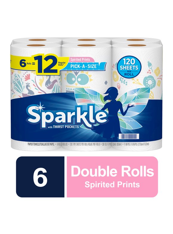 Sparkle Paper Towels in Paper Towels