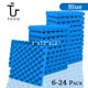 thumbnail image 3 of TOUO - Espuma insonorizante para pared, 6, 12 y 24 unidades, material absorbente de sonido de alta densidad, espuma acústica, aislamiento de ruido para techo, 3 of 5