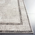 thumbnail image 3 of SAFAVIEH Jade Kingston Bordered Polyester Area Rug, Ivory/Beige Black, 8' x 10', 3 of 7