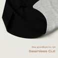 thumbnail image 5 of INNERSY No Show Underwear for Women Seamless Hipster Soft No Panty Line 3-Pack(XS,3 Black), 5 of 8