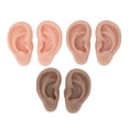 thumbnail image 5 of Modelo De Oreja Artificial De Simulación, 3 Pares De Modelo De Oreja De Silicona Orejas Suaves Y Flexibles 3 Colores Artificiales Reutilizables para La Práctica, 5 of 5