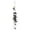B001- Clear (Hummingbird Design), variant on Outdoor Wind Chimes, Hanging Outdoor Decor, Metal Outdoor Decor, Memorial Garden Decor, 34 Inch 1-Piece Painted Parrot Shaped Metal Wind Chime Hanging Decoration for Yard and