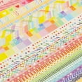 thumbnail image 4 of YUBX Rainbow Washi Tape Set 27 Rolls Skinny Gold Decorative Tapes, 4 of 9