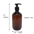 thumbnail image 3 of Botellas de loción ZMYBCPACK de plástico de 16 ml con bolígrafo, etiquetas y embudo, 3 of 5