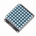 thumbnail image 2 of 8X8 LED Matrix Module HT16K33  Interface LED Dot Matrix Module Support Expansion Connection LED Electronic Screen A, 2 of 6
