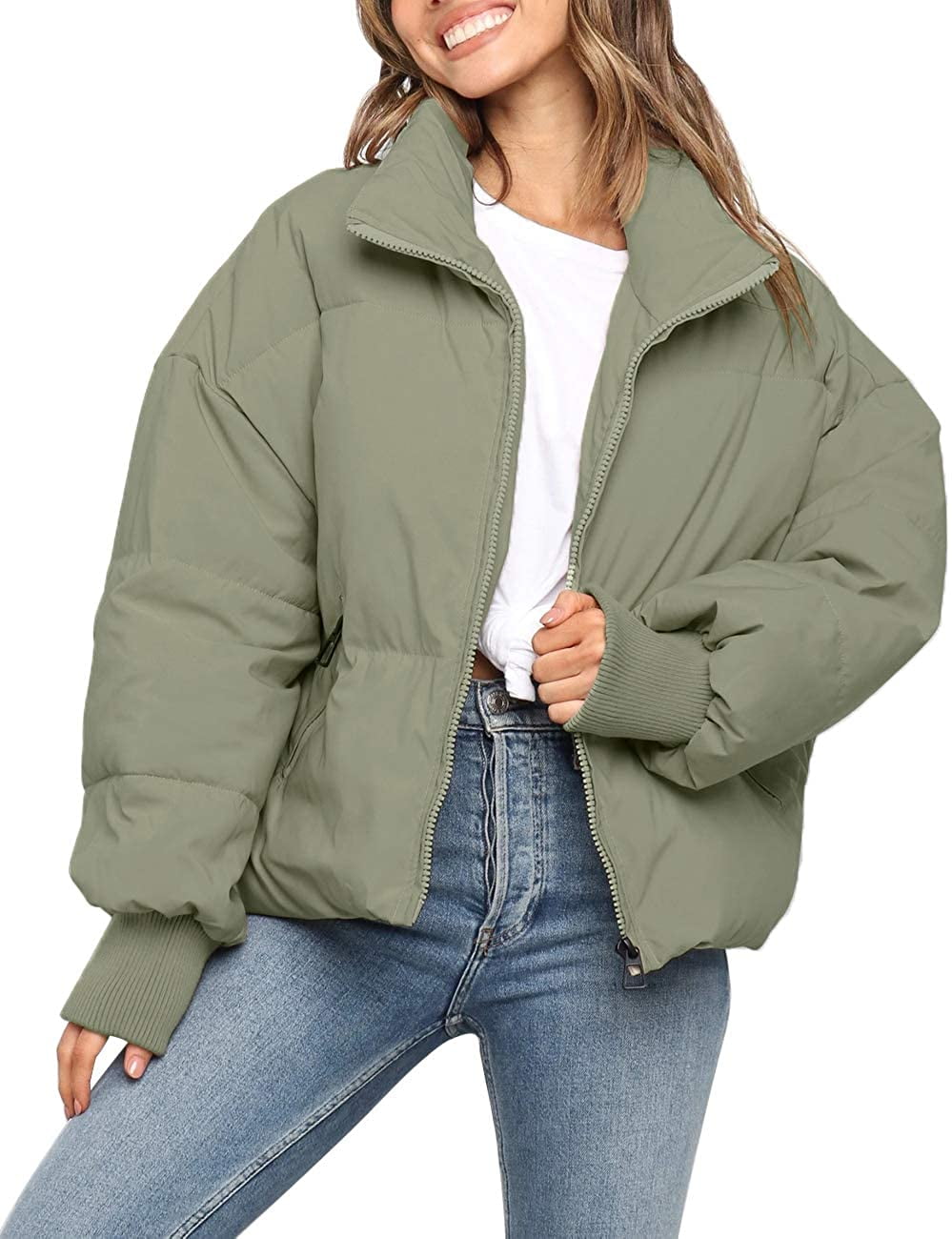 Warm Puffer Jacket Baggy 