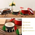thumbnail image 4 of SKYSONIC Mexico Flag Pot Holders Trivets, 2 Pcs Heat Resistant Trivets,Football Supporters Cotton Thread Weave Mats for Hot Pads Pans Pot Bowl Teapot for Kitchen Decor, 4 of 7