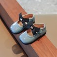 thumbnail image 6 of NOKIO Clearence Square Toe Mary Jane Shoes for Toddlers - Lightweight Flat Bottom Bow Detail Four-Season Casual Flats Comfortable Dress Shoes for Daily Activities, 6 of 7
