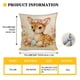 thumbnail image 2 of Funda de almohada blanca de 18x18 pulgadas para dibujar - Funda de almohada de lienzo en blanco para decoración DIY, funda de almohada de Pascua con garabatos, poliéster tipo lino, cremallera, 2 of 5