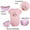 Pink, variant on Pack of 2, Twins Big Sister & Little Sister Novelty Rompers For Babies, Newborn Baby Unisex Bodysuits, Infant Jumpsuits, Toddler 0-24 Months Kids One-Piece Oufits