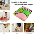 thumbnail image 6 of Sorority Gifts for Women Throw Blanket Women''s Empowerment Blankets Gifts Flannel Fleece Super Soft Warm and Cozy for Sofa Bed Couch Travel to My Girlfriend Blanket 50"x60", 6 of 6