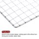 thumbnail image 4 of 2uds Cuadrado Barbacoa Parrilla Red Unique Bargains 7.9'x19.7' Galvanizado, 4 of 4