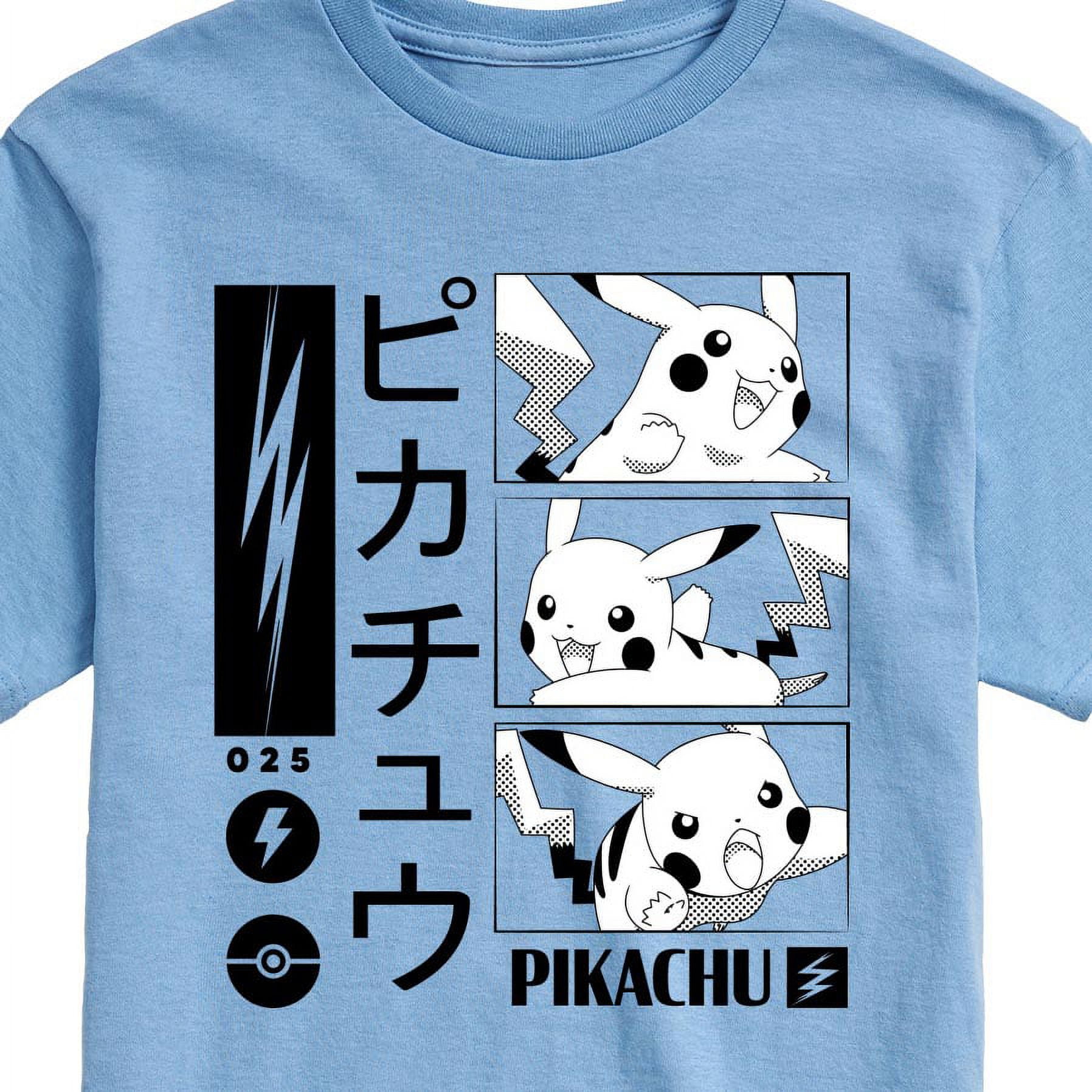  Pokemon Men's Pokémon Pikachu Japanese Puzzle Power T