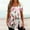 Pink, variant on Buigttklop Womens Tops, Womens Casual Printed Square Neck Short Sleeve Buttons Tops Loose Blouses