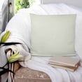 thumbnail image 3 of 20x20 Pillow Covers Set of 2, Farmhouse Sage Green White Striped Throw Pillow Covers Decorative Couch Cushion Case, Modern Stripes Microfiber Square Pillowcases for Bedroom Car Living Room, 3 of 7