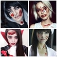 thumbnail image 2 of Halloween Temporary Tattoos - 30 Sheets Realistic Wound Scars, Bloodstains, and Injury Tattoos, 2 of 3