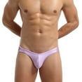 thumbnail image 2 of Men's Low-Rise Solid Color Highly Breathable Briefs, 2 of 3