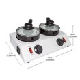 thumbnail image 2 of GorillaRock Chocolate Melting Pot | Professional Chocolate Tempering Machine with Manual Control | Heated Chocolate | 110V (Double pot), 2 of 10